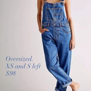 NWT Classic Blue Denim Overalls - Women Jeans
